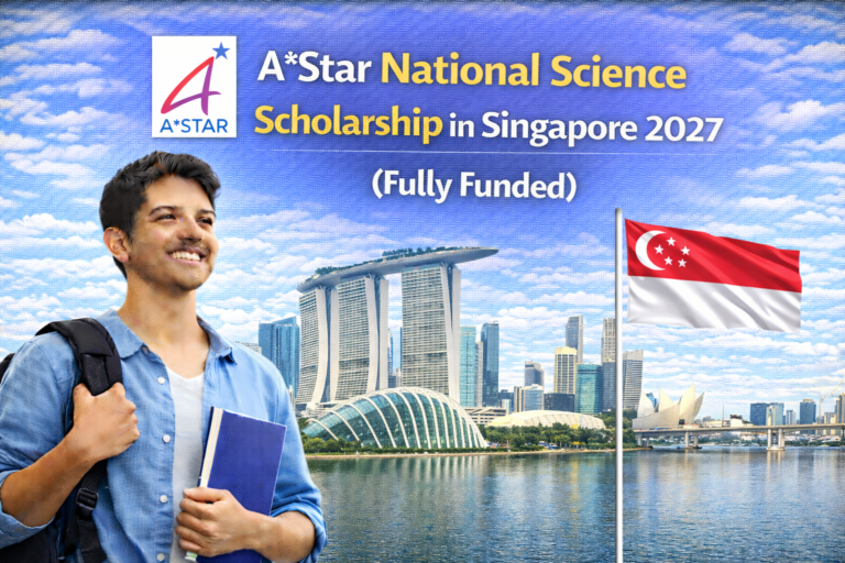 A*Star National Science Scholarship in Singapore 2027 (Fully Funded)