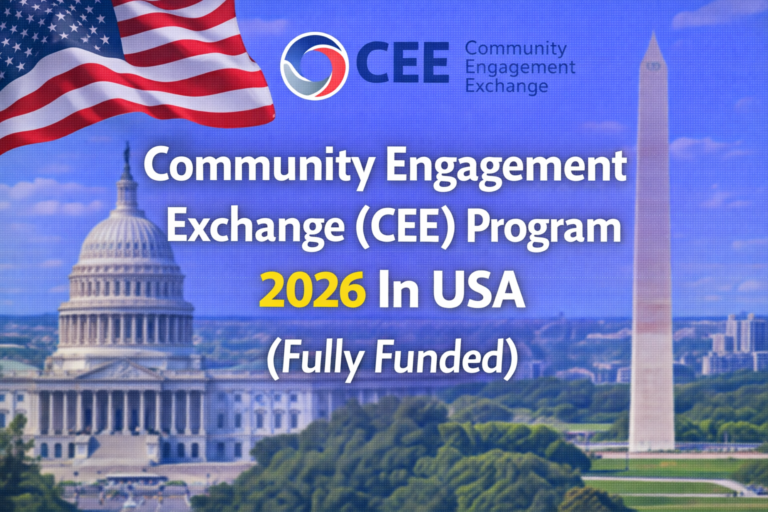 Community Engagement Exchange (CEE) Program 2026 In USA (Fully Funded)
