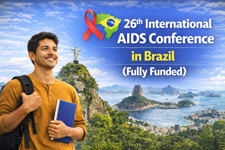 26th International AIDS Conference in Brazil (Fully Funded)
