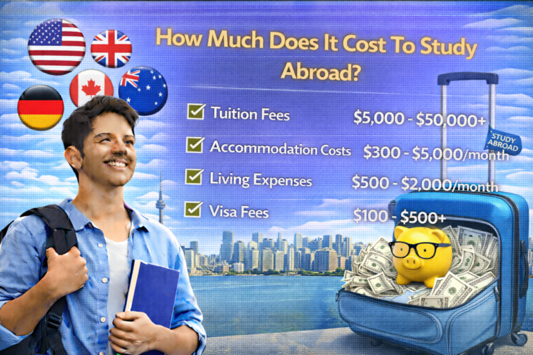 How Much Does It Cost To Study Abroad?