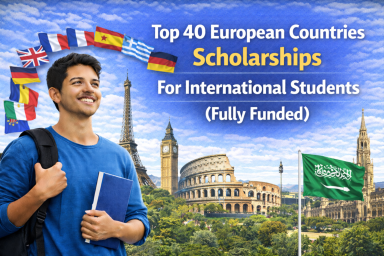 Top 40 European Countries Scholarships For International Students (Fully Funded)