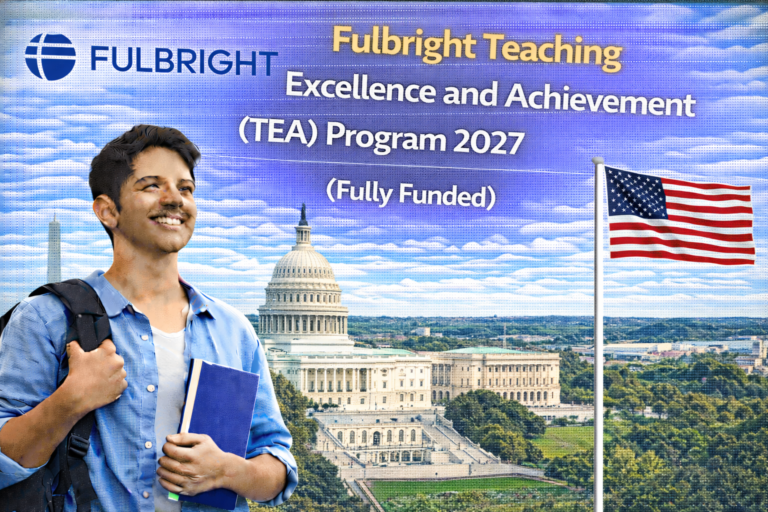 Fulbright Teaching Excellence and Achievement (TEA) Program 2027 (Fully Funded)