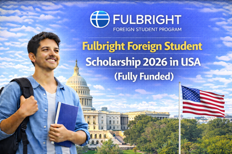 Fulbright Foreign Student Scholarship 2026 in USA (Fully Funded)