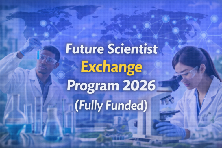 Future Scientist Exchange Program 2026 (Fully Funded)
