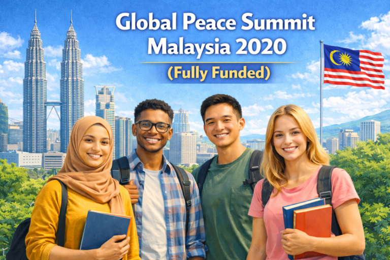 Global Peace Summit Malaysia 2020 (Fully Funded)
