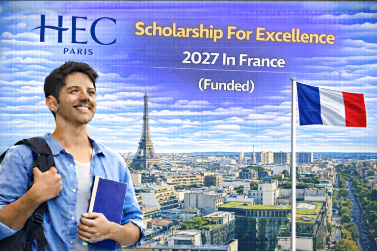 HEC Paris Scholarship For Excellence 2027 In France (Funded)