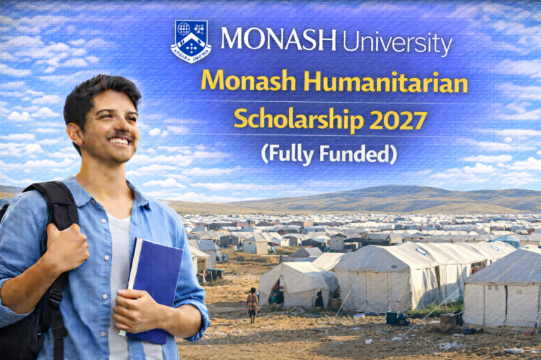 Monash Humanitarian Scholarship 2027 (Fully Funded)