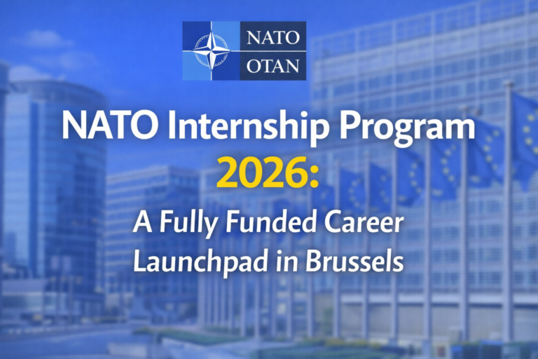 NATO Internship Program 2026: A Fully Funded Career Launchpad in Brussels