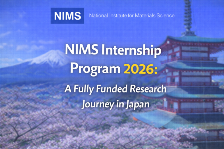 Shaping the Future of Materials: The NIMS Internship in Japan 2026