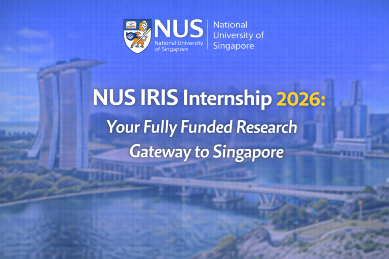 NUS IRIS Internship 2026: Your Fully Funded Research Gateway to Singapore