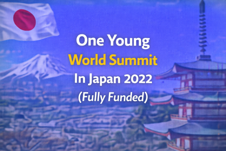 One Young World Summit In Japan 2022 (Fully Funded)