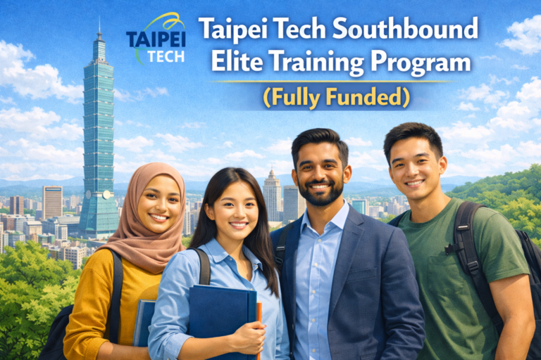 Taipei Tech Southbound Elite Training Program (Fully Funded)