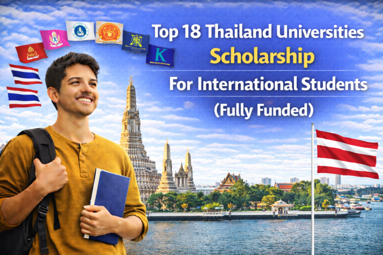Top 18 Thailand Universities Scholarship For International Students (Fully Funded)