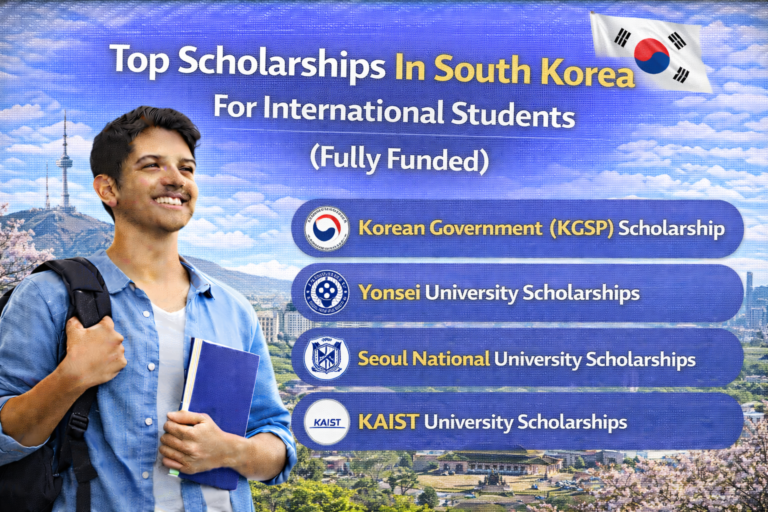 Top Scholarships In South Korea For International Students (Fully Funded)
