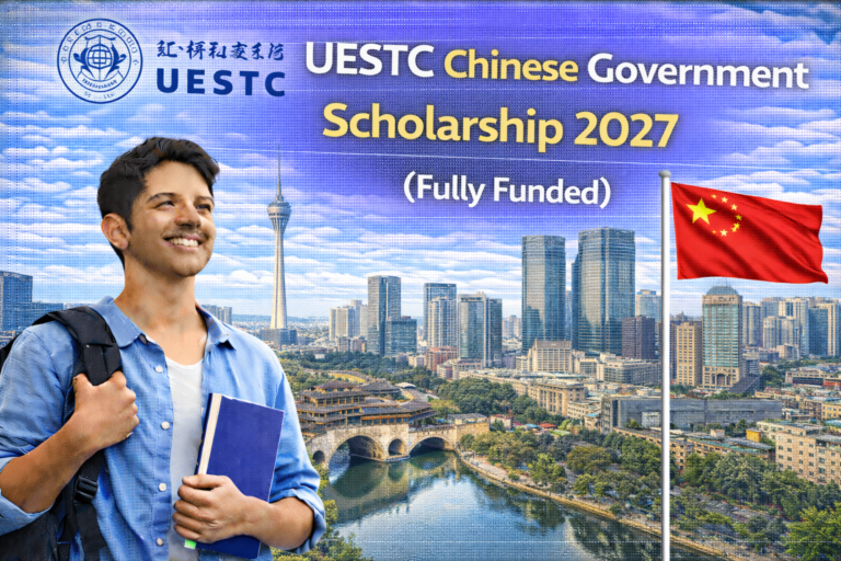 UESTC Chinese Government Scholarship 2027 (Fully Funded)