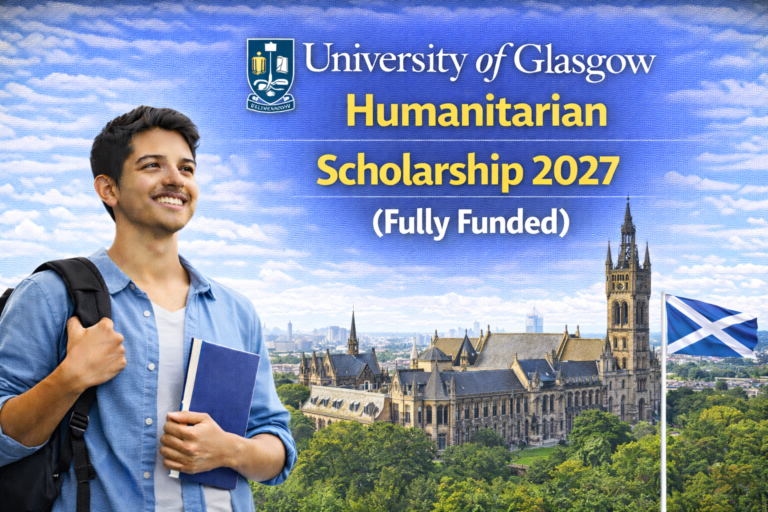 University of Glasgow Humanitarian Scholarship 2027 (Fully Funded)