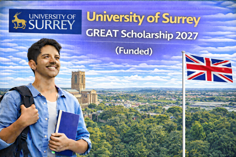 University of Surrey GREAT Scholarship 2027 (Funded)