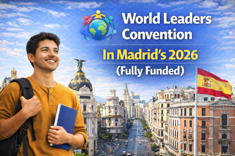 World Leaders Convention In Madrid’s 2026 (Fully Funded)