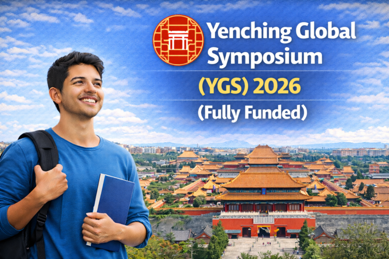 Yenching Global Symposium (YGS) 2026 (Fully Funded)