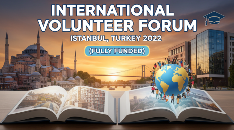 International Volunteer Forum Istanbul Turkey 2022 (Fully Funded)
